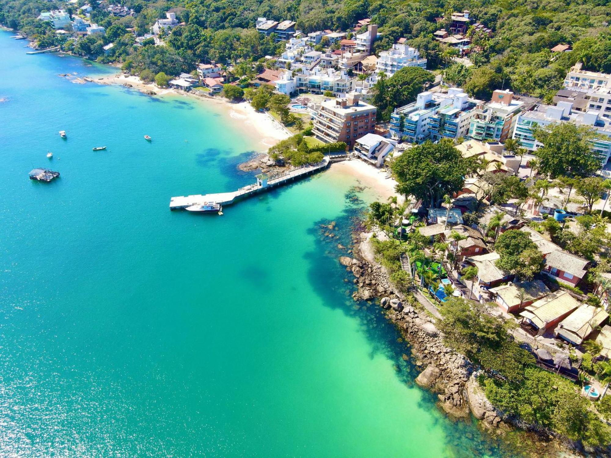 Apto Novo, Com Piscina, 250M Da Praia Бомбиньяс Экстерьер фото